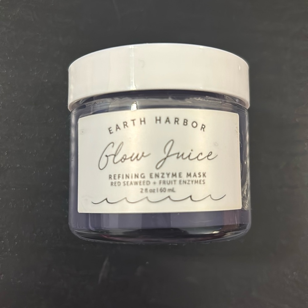Earth Harbor glow juice enzyme mask